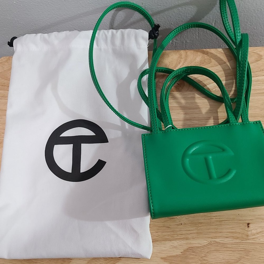 Telfar Small Shopping Bag - Greenscreen